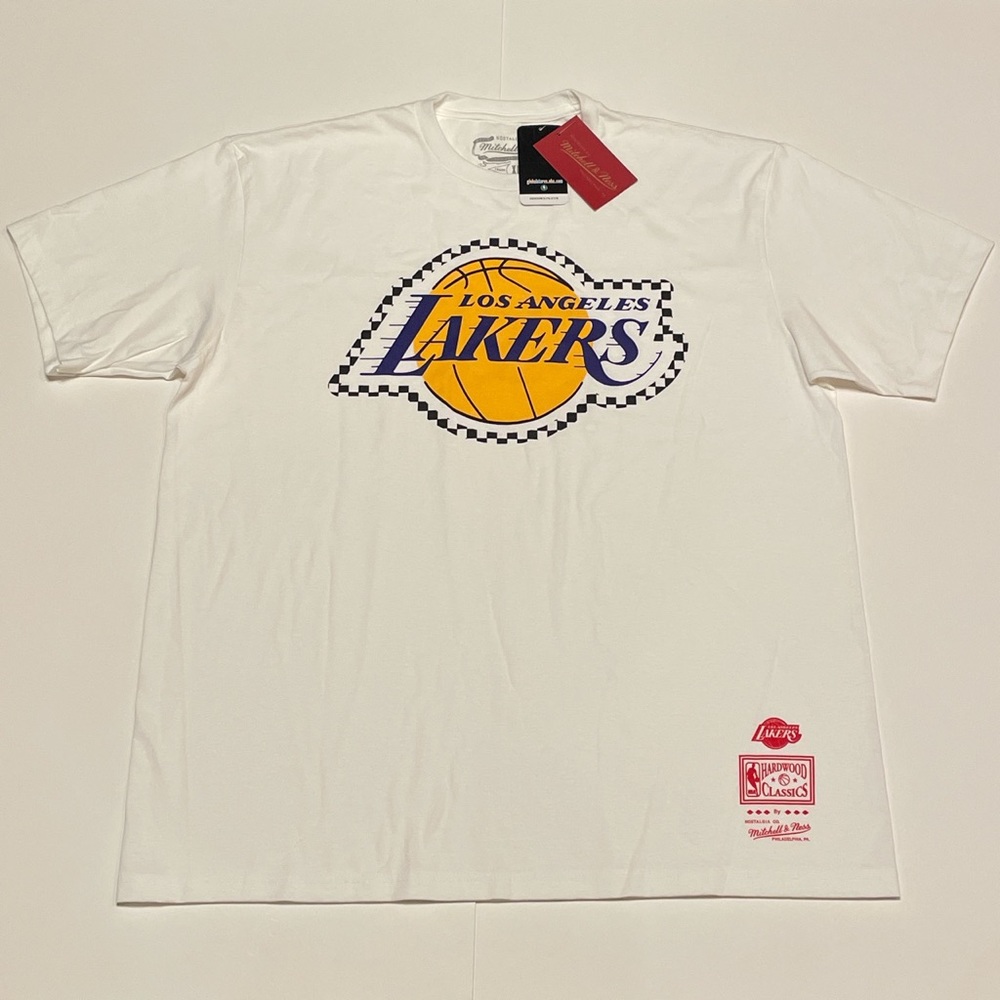 MITCHELL & NESS LOS ANGELES LAKERS NBA T SHIRT (BRAND NEW)